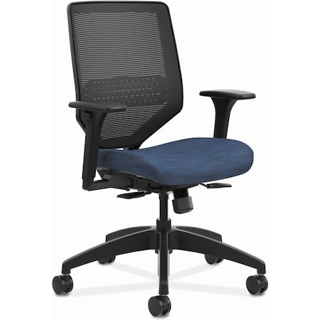 Ofm HON Solve Mid-Back Task Chair Black Midnight HONSVM1ALC90TK